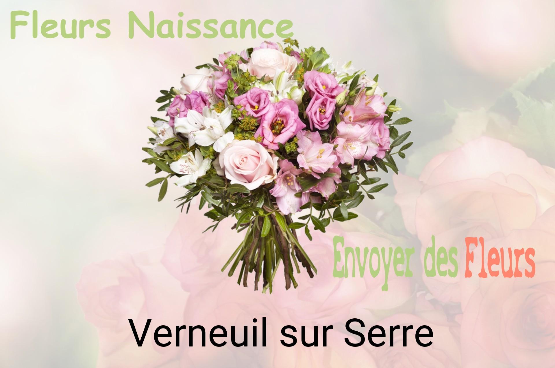 Bouquet de fleurs de naissance livré à Verneuil-sur-Serre