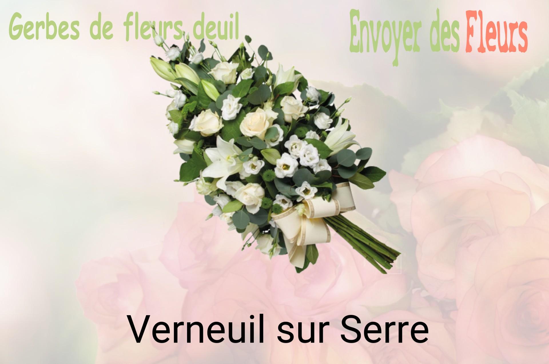 Gerbe de fleurs de deuil livrée à Verneuil-sur-Serre